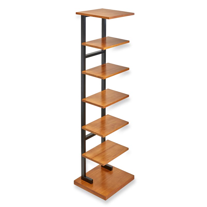 No-Room Wood Book Tower