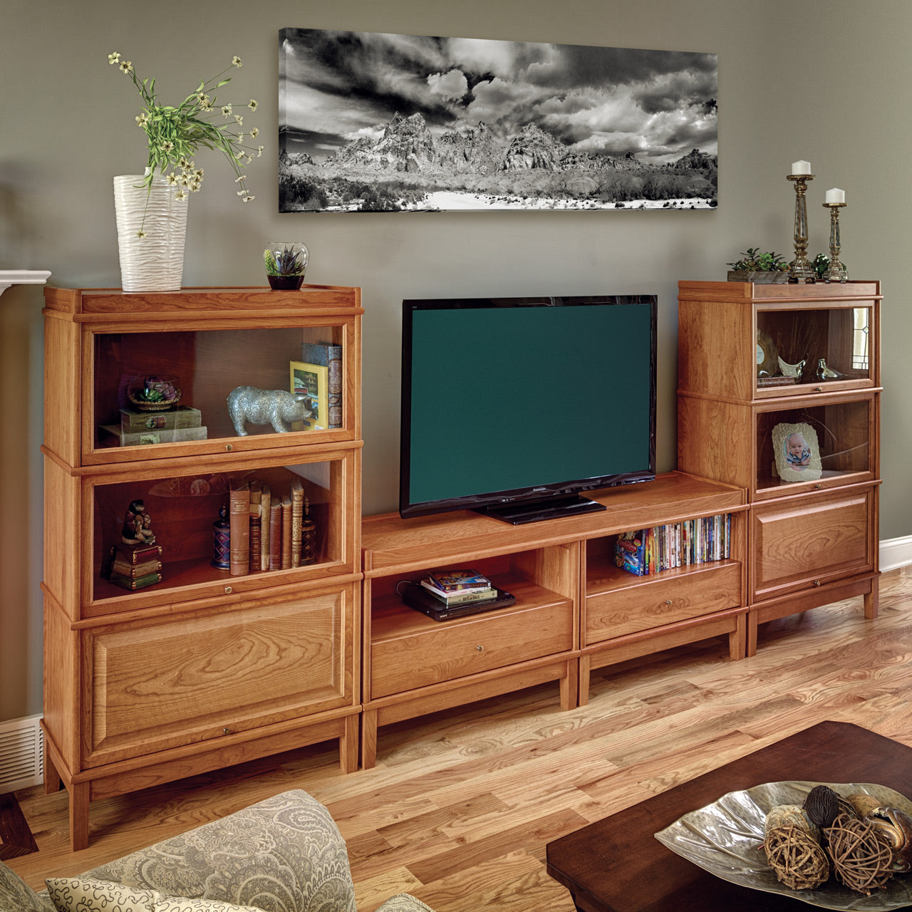 Barrister Bookcase Leg Base